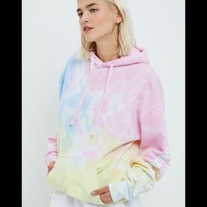 PACSUN Santa Cruz Tie Dye Hoodie
